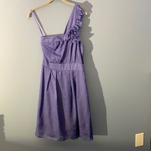 NWT Blue One Shoulder Party Dress